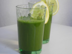 Rohkost Green Smoothie Ingwer